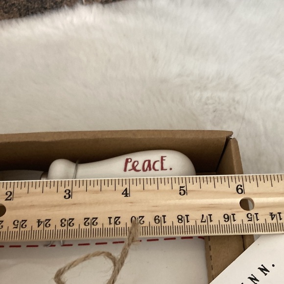 Rae Dunn Silent Night & Peace Cheese Board Set - Picture 7 of 8